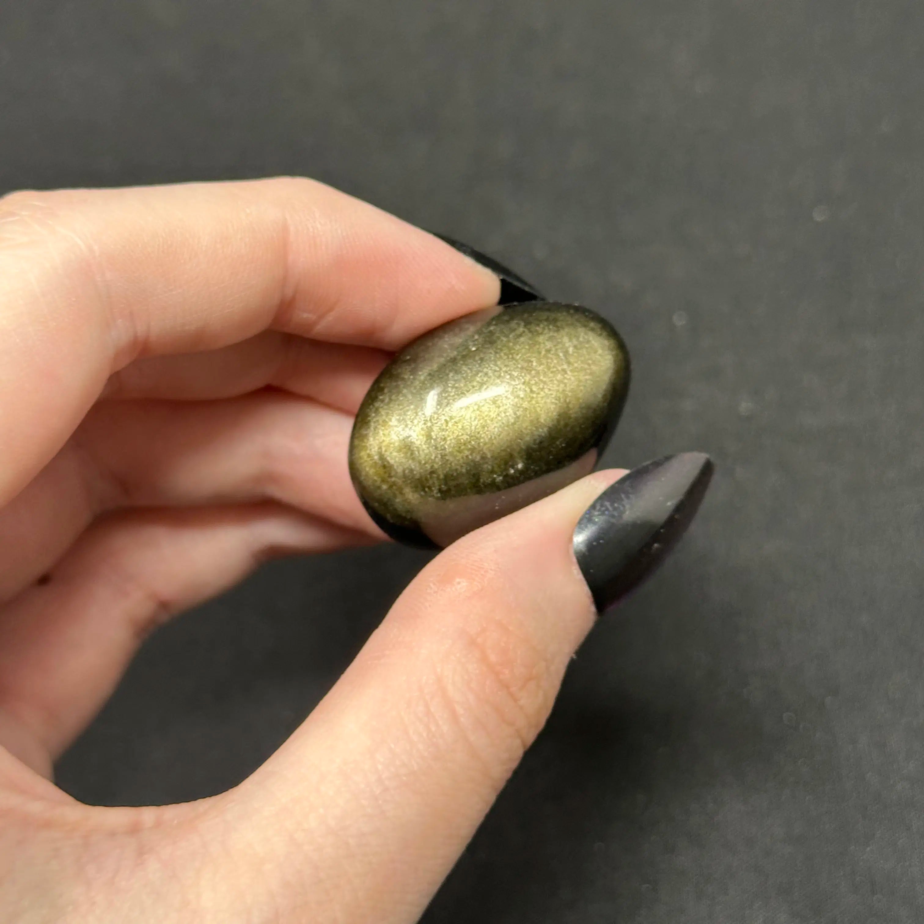 Obsidian Crystal — Carvings, Moons, Hearts & Palmstones (Exact & Intuitively Chosen)